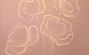  Dream Poppy - 90x90 cm - Floral